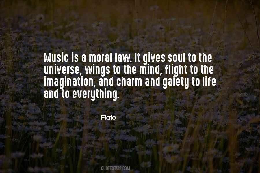 Music Is A Moral Law Quotes #115836