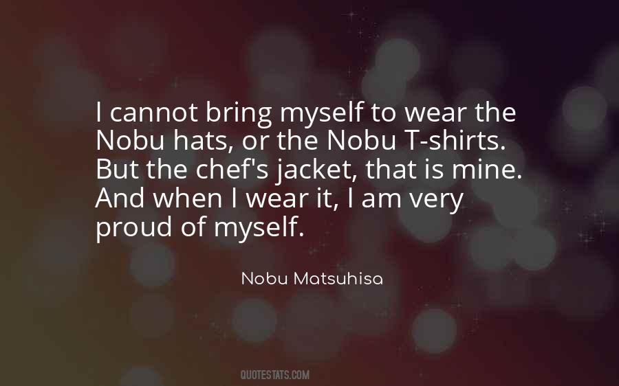 Proud Chef Quotes #1254814