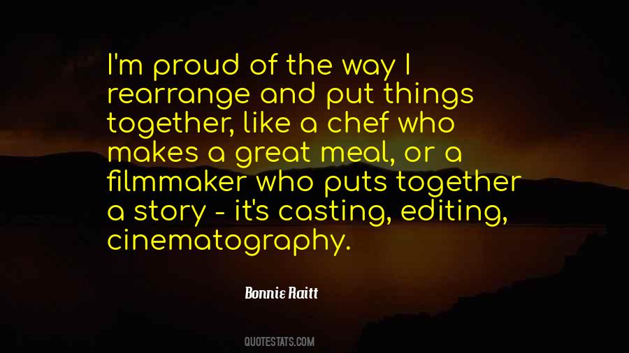 Proud Chef Quotes #41829