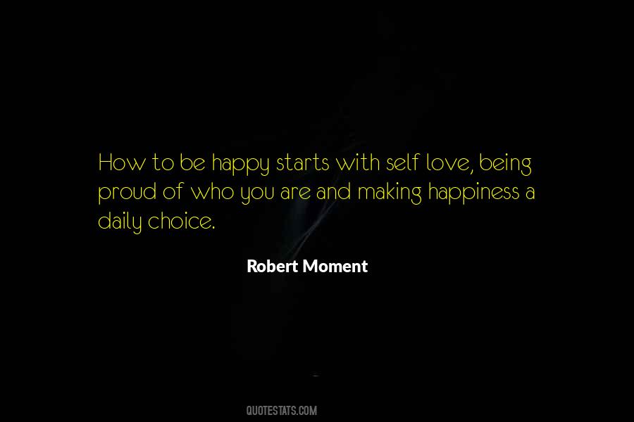 Happiness Self Love Quotes #48319