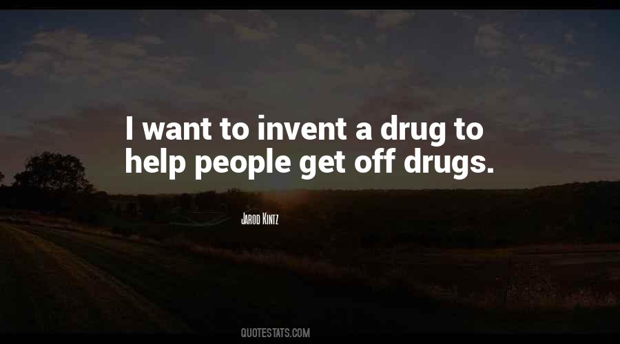 Get Off Drugs Quotes #617975