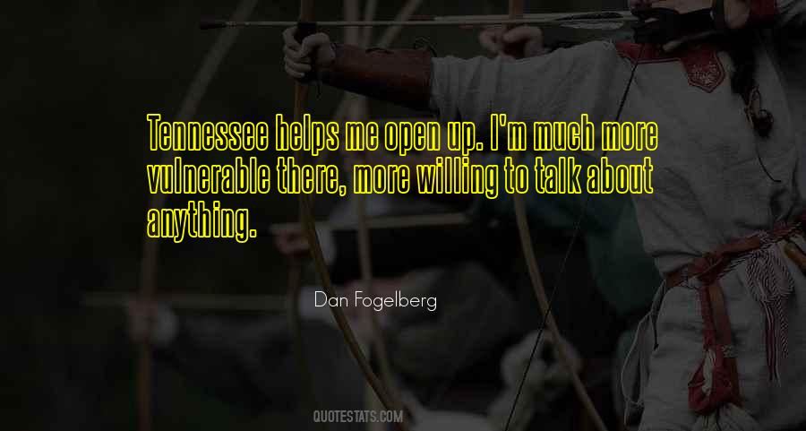 Open Talk Quotes #1368681