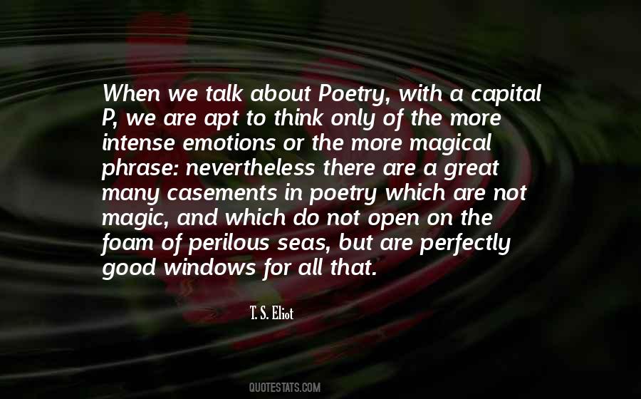 Open Talk Quotes #1452756