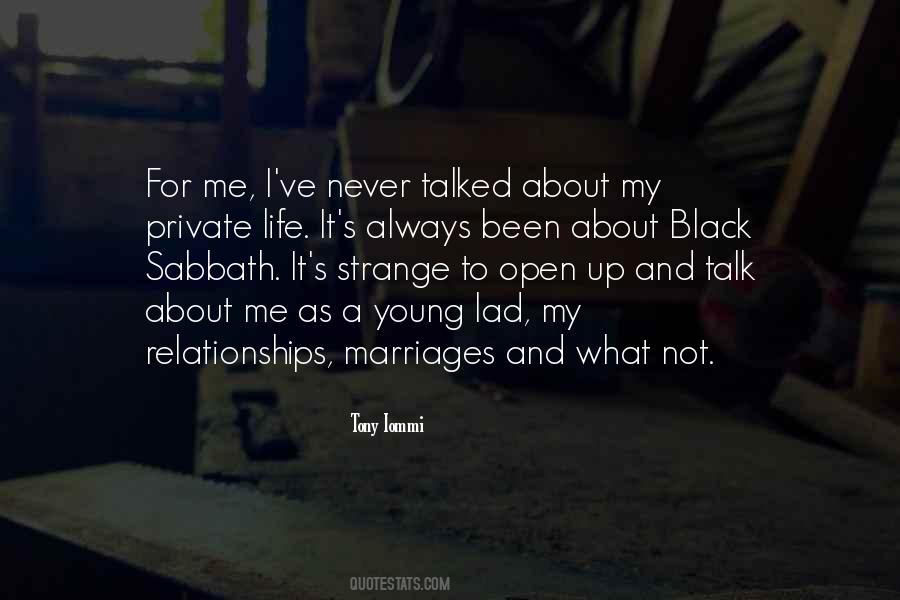Open Talk Quotes #690252