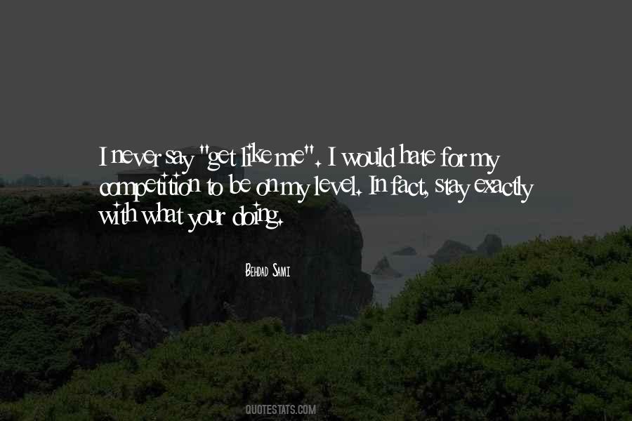 Get On My Level Quotes #667034