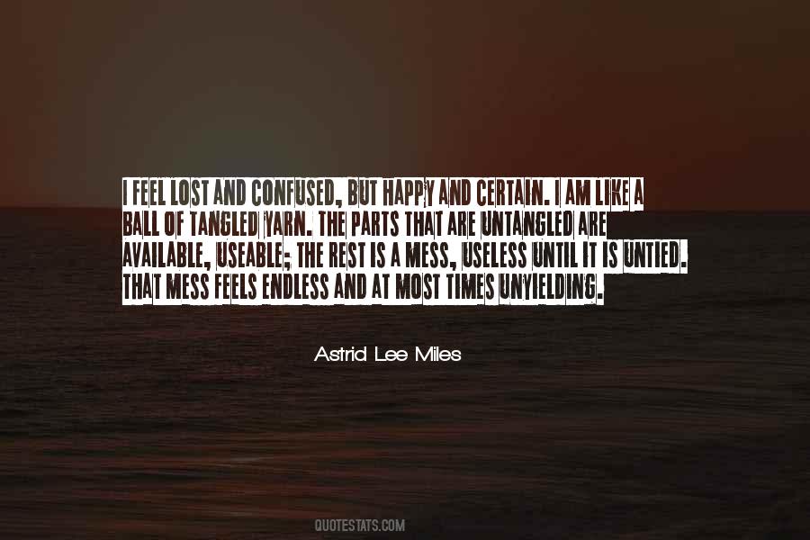 Lost Confused Quotes #53480