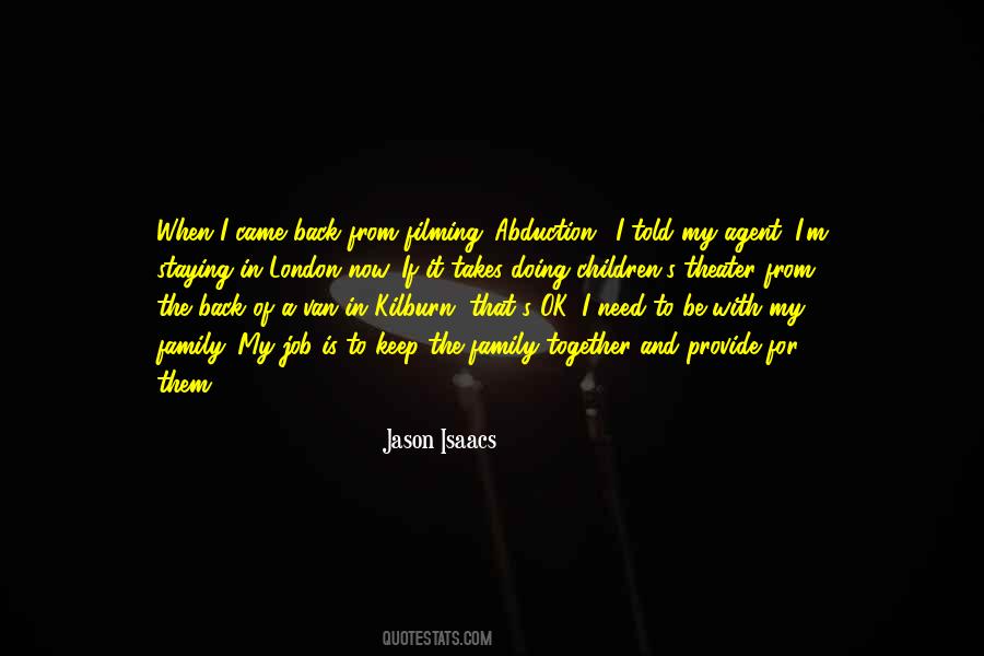 Family Back Together Quotes #1384083