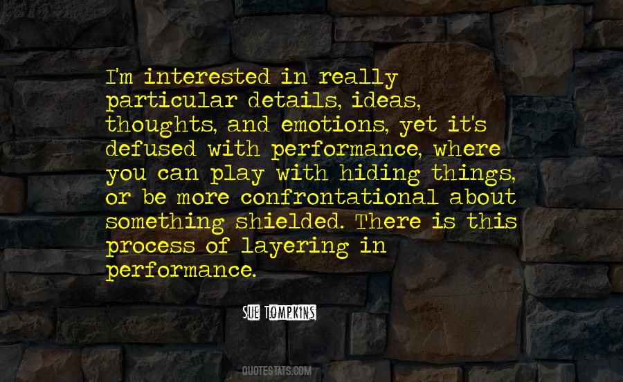Hiding My Emotions Quotes #1034756