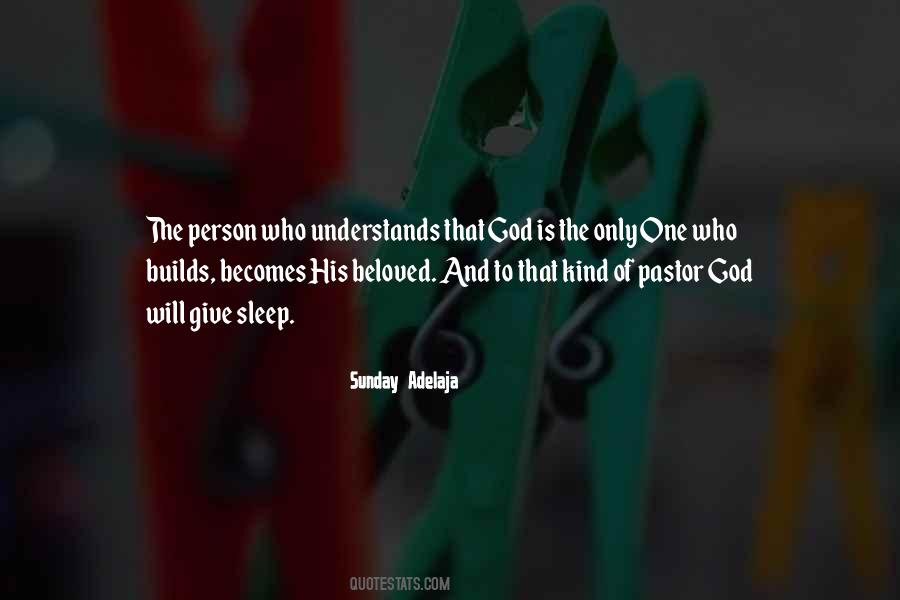 Sleep God Quotes #1353222