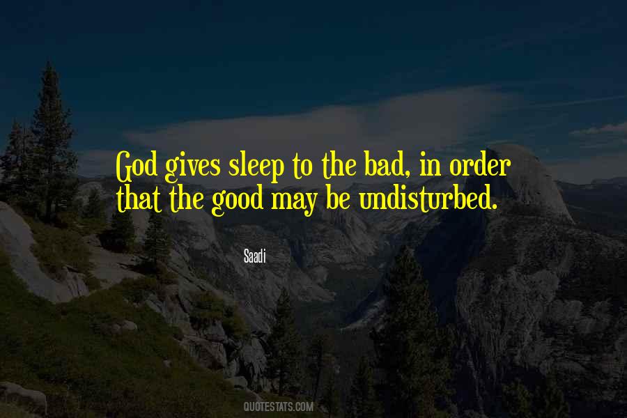 Sleep God Quotes #960929