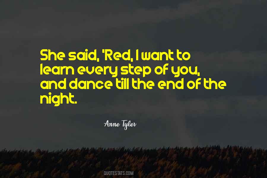 Dance Night Quotes #1626006