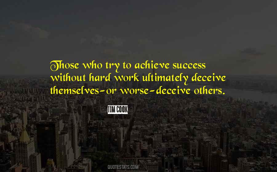 Success Without Hard Work Quotes #920078