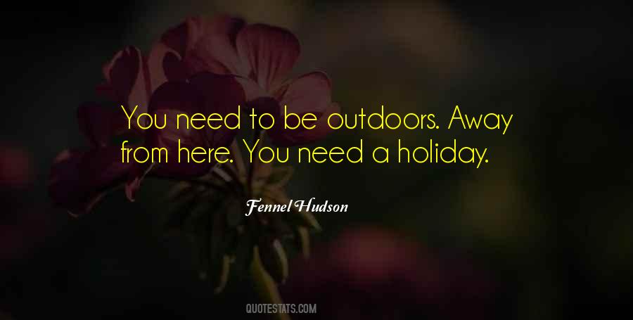 Get Outdoors Quotes #3109