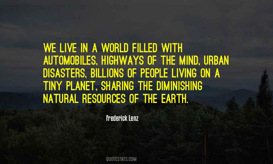 Quotes About Sharing The Planet #1053004