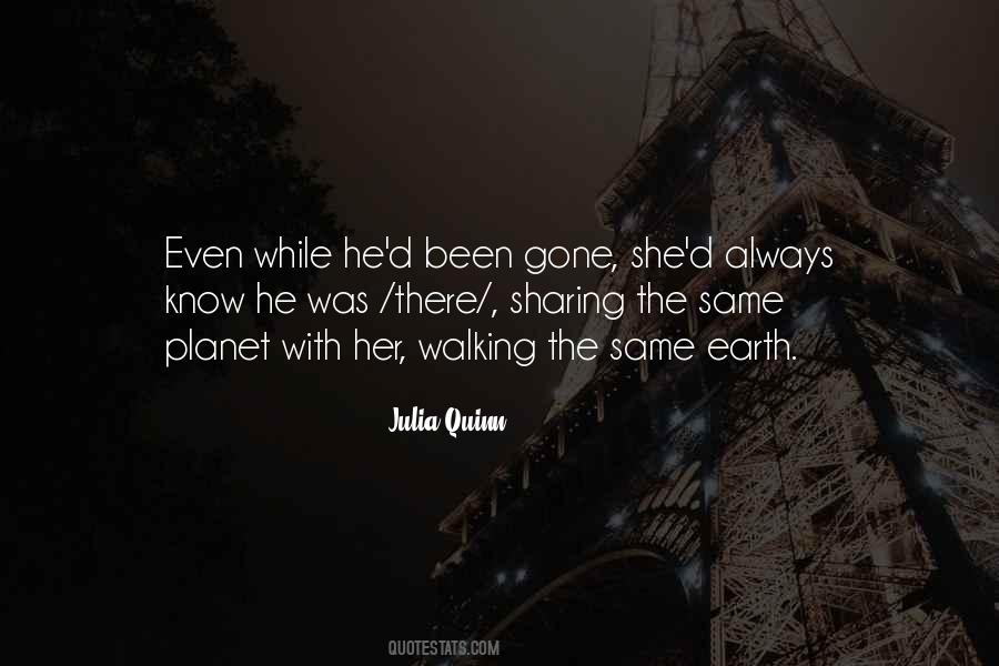 Quotes About Sharing The Planet #1148775