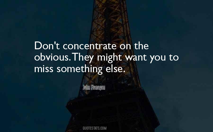 Concentrate On Myself Quotes #61640