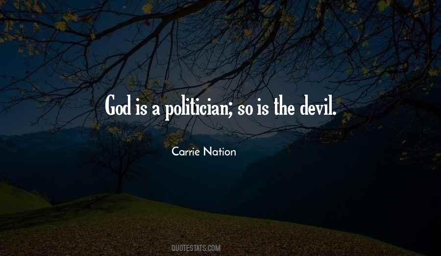 Devil God Quotes #158400