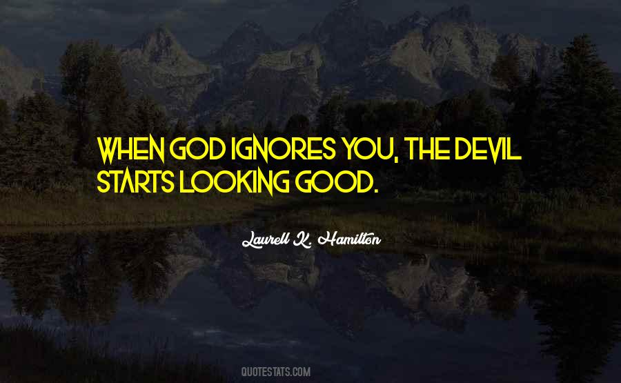 Devil God Quotes #171945