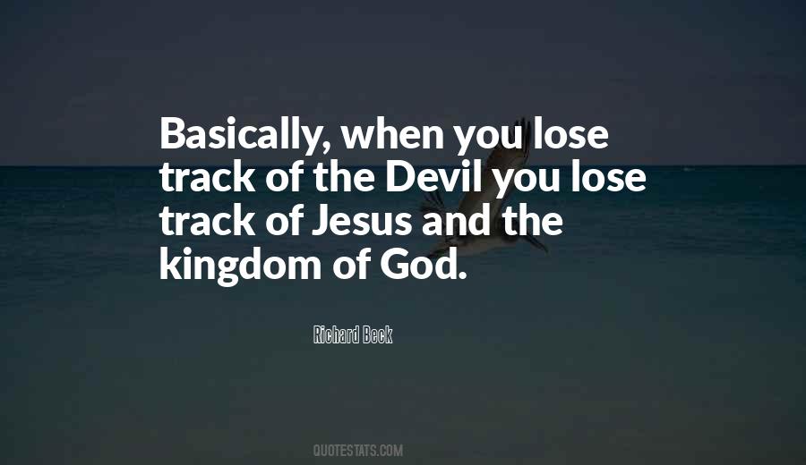 Devil God Quotes #211330
