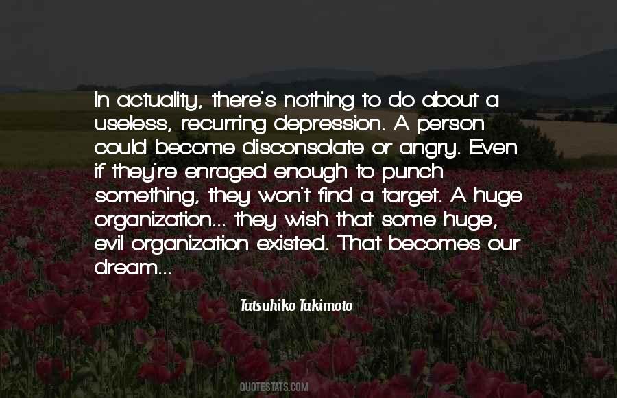 Angry Depression Quotes #1136918