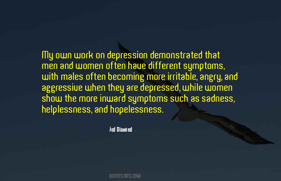 Angry Depression Quotes #1693945
