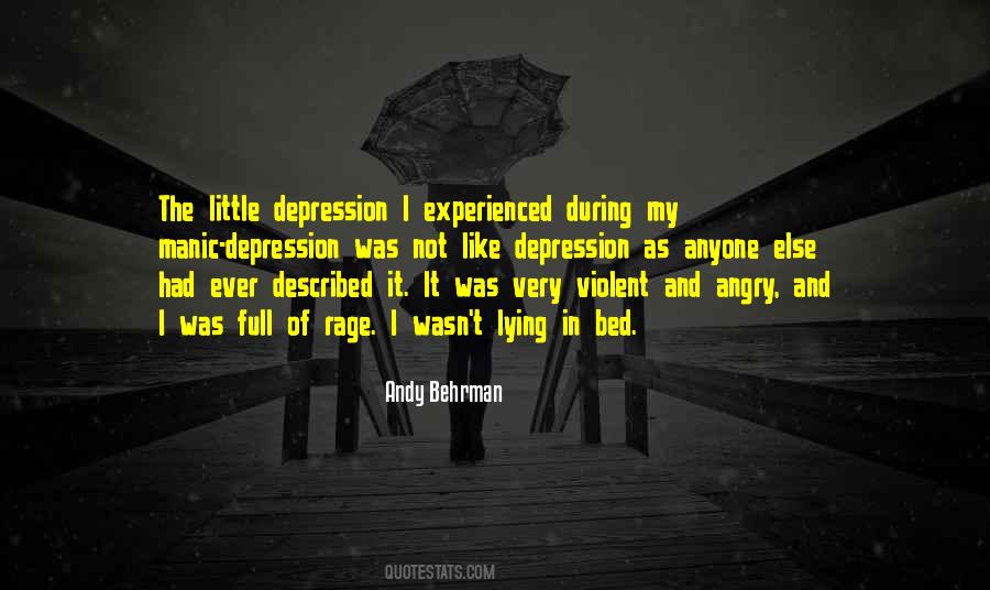 Angry Depression Quotes #1698565