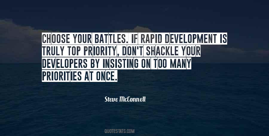 Too Many Priorities Quotes #1668783