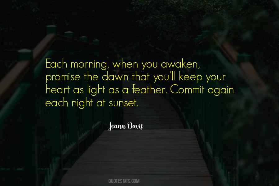 Sunset Promise Quotes #1335392