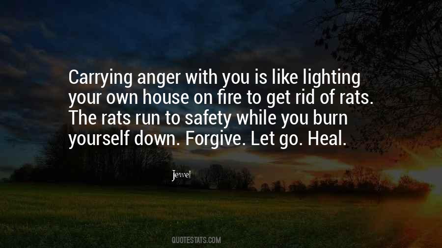 Get Rid Of Anger Quotes #1849496