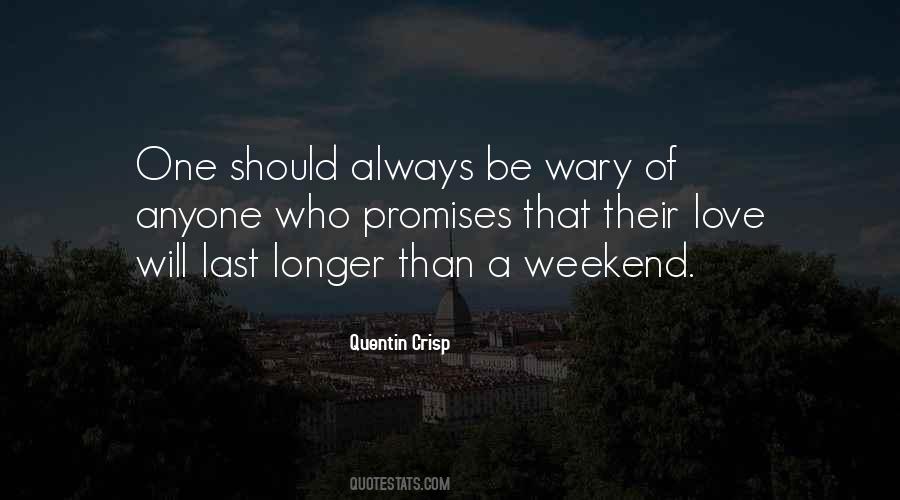 Love Weekend Quotes #1255874