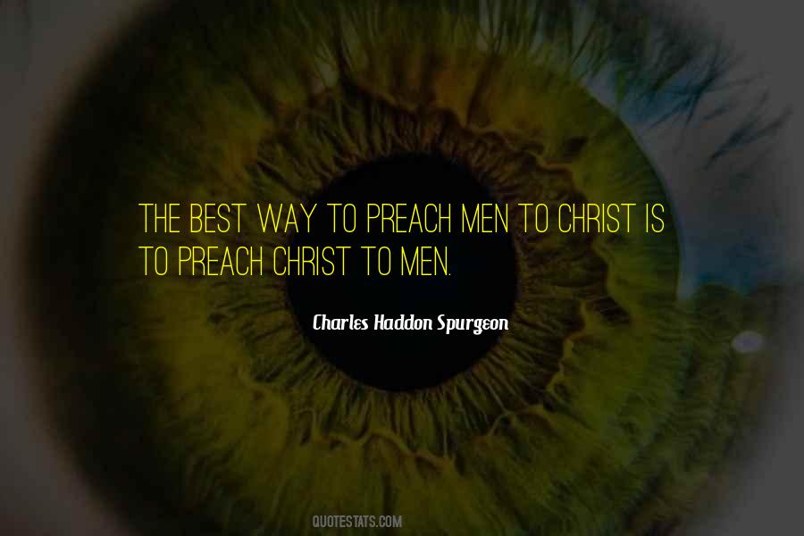 Preach Christ Quotes #196888