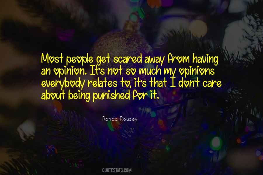 Get Scared Quotes #115544