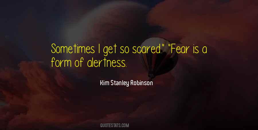 Get Scared Quotes #34650