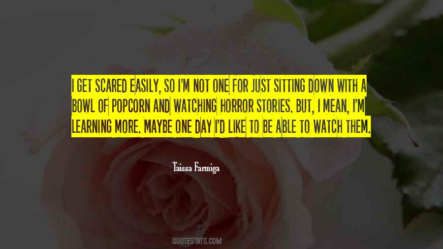 Get Scared Quotes #776922