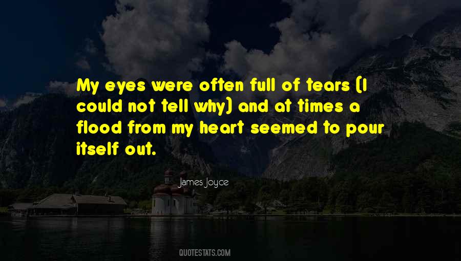 Eyes Full Of Tears Quotes #488073