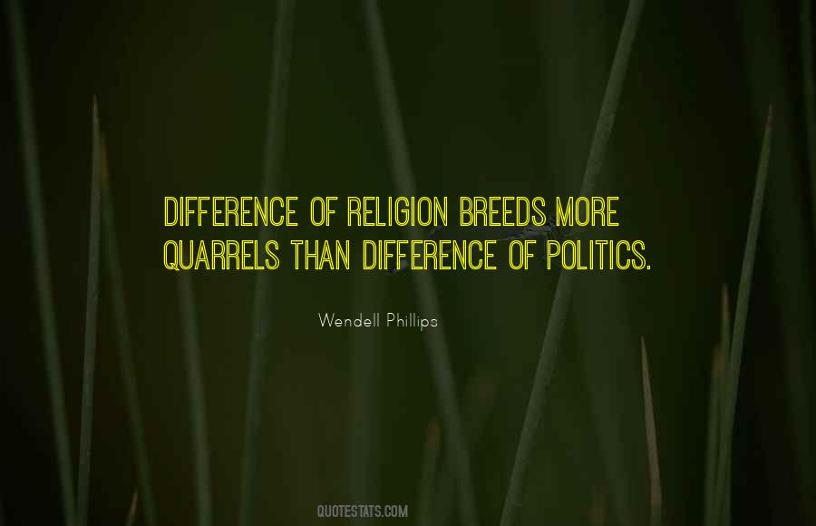 Religion Difference Quotes #1589836