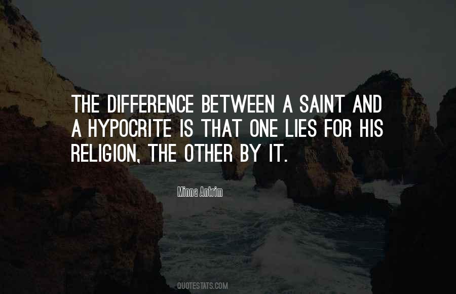 Religion Difference Quotes #1694673