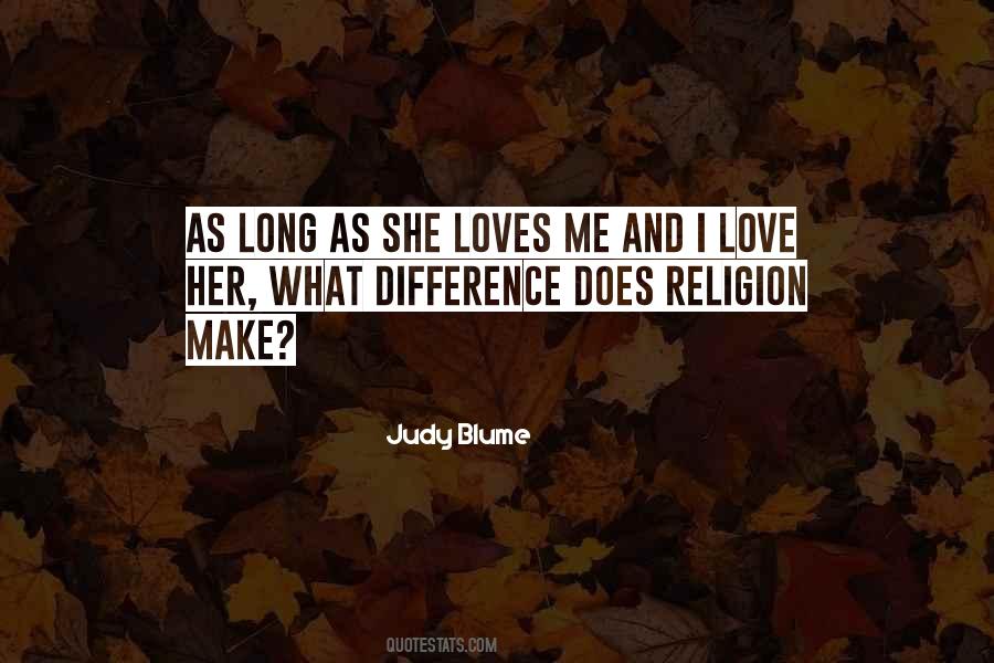 Religion Difference Quotes #294845