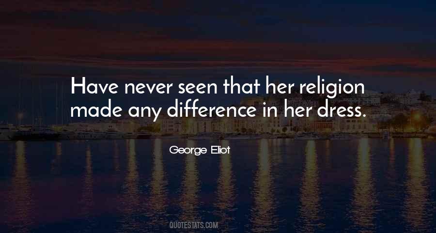 Religion Difference Quotes #67421