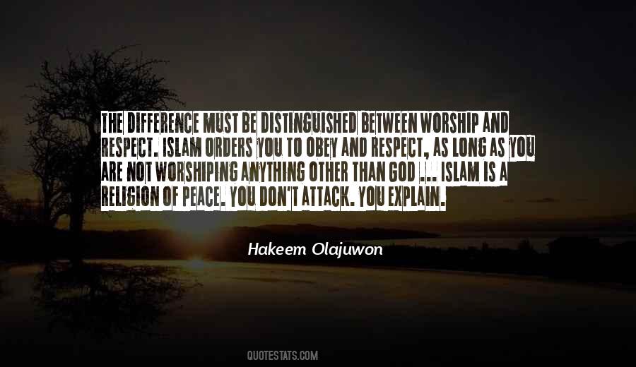 Religion Difference Quotes #757647