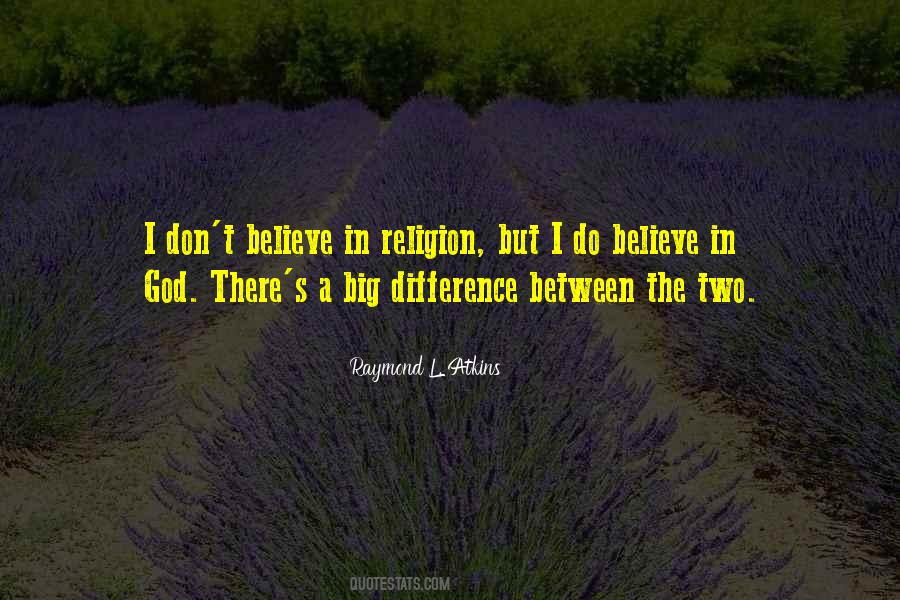 Religion Difference Quotes #890290
