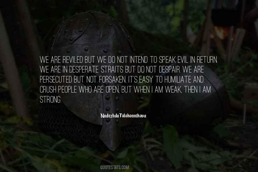 I Am Not Strong Quotes #673693