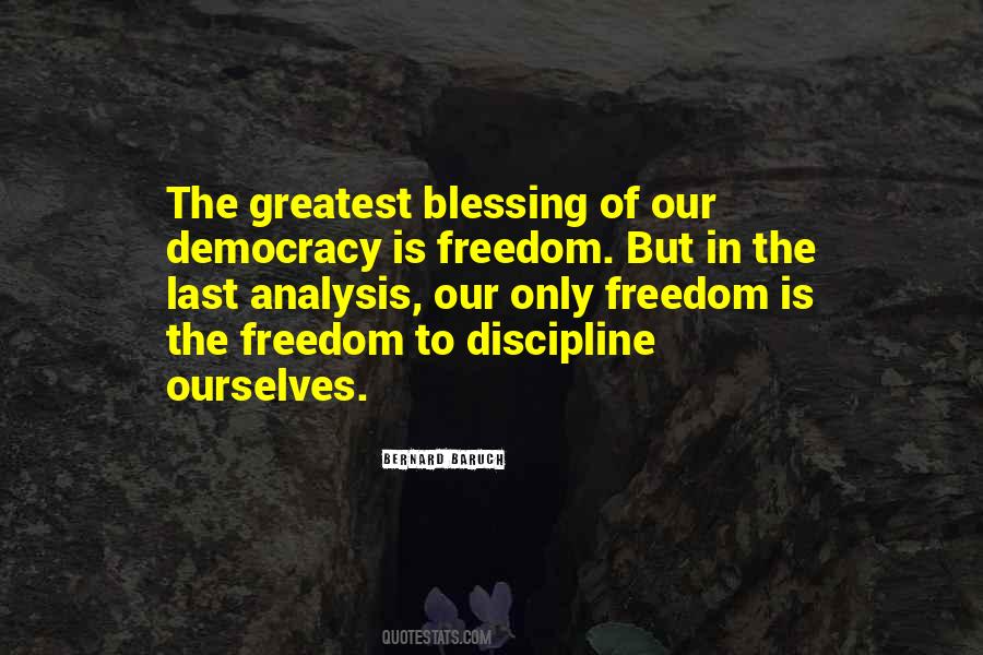 Our Greatest Blessing Quotes #1426648