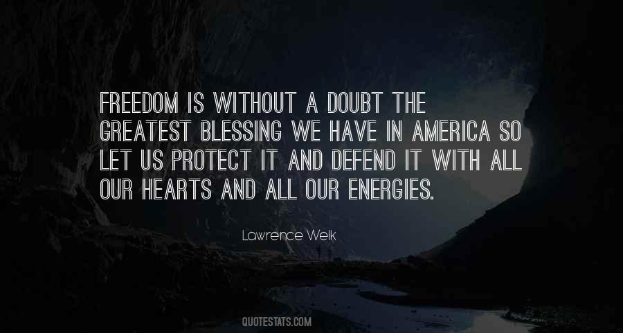 Our Greatest Blessing Quotes #1491203
