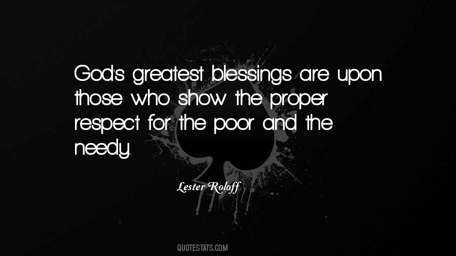 Our Greatest Blessing Quotes #1535375