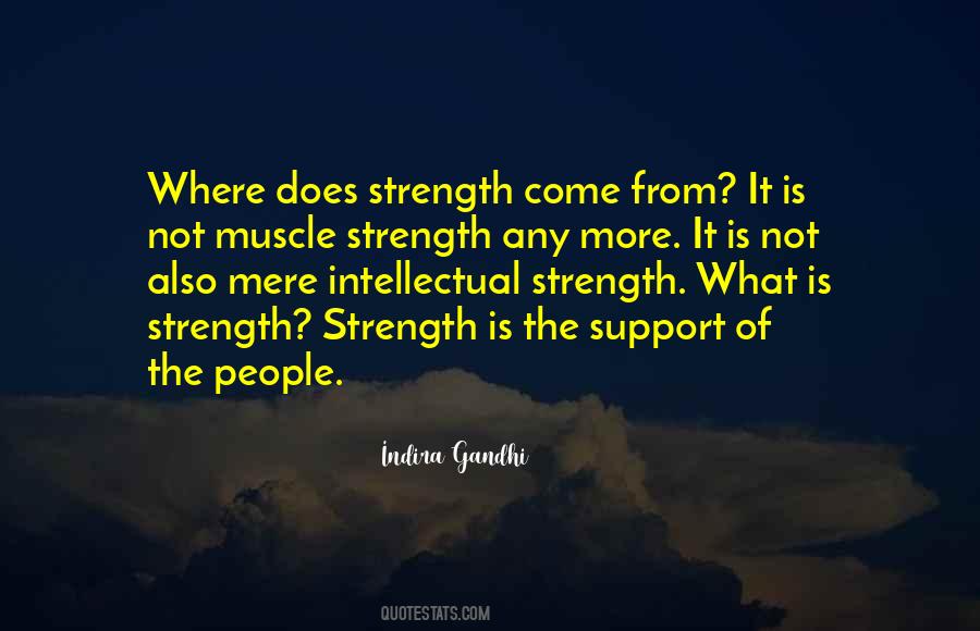 Strength Is Quotes #1296449