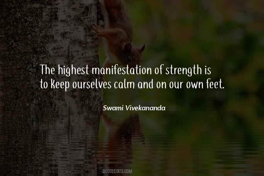 Strength Is Quotes #988202