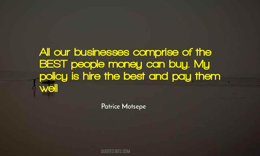 Hire The Best Quotes #1148115
