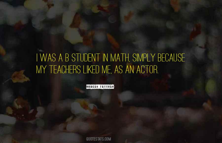 Math Student Quotes #697850