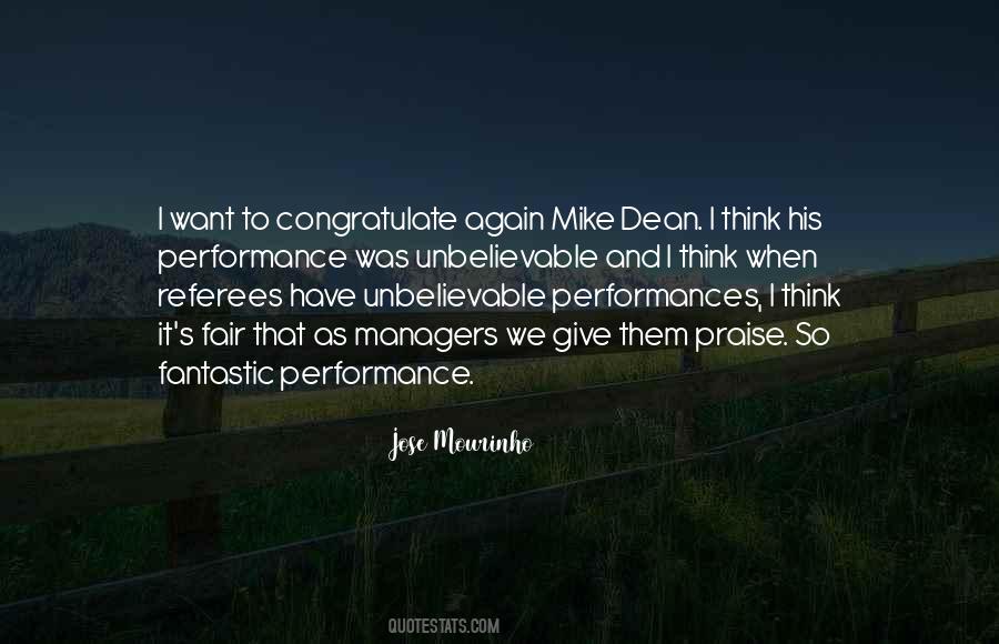 Give Praise Quotes #1007214